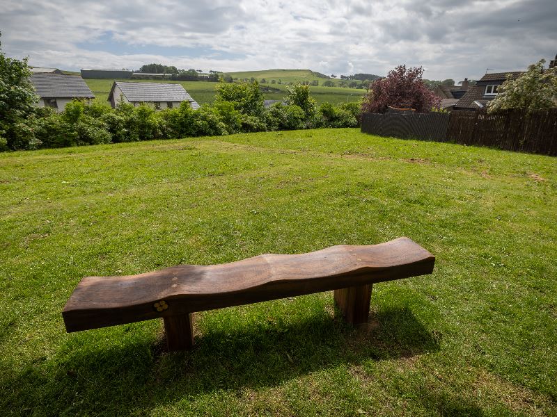 The bench in Oldmeldrum