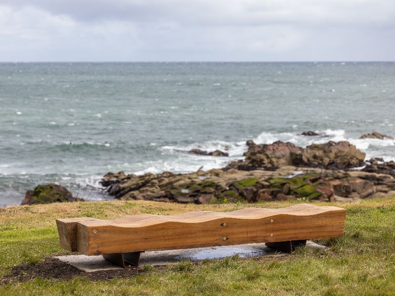 The bench in Peterhead