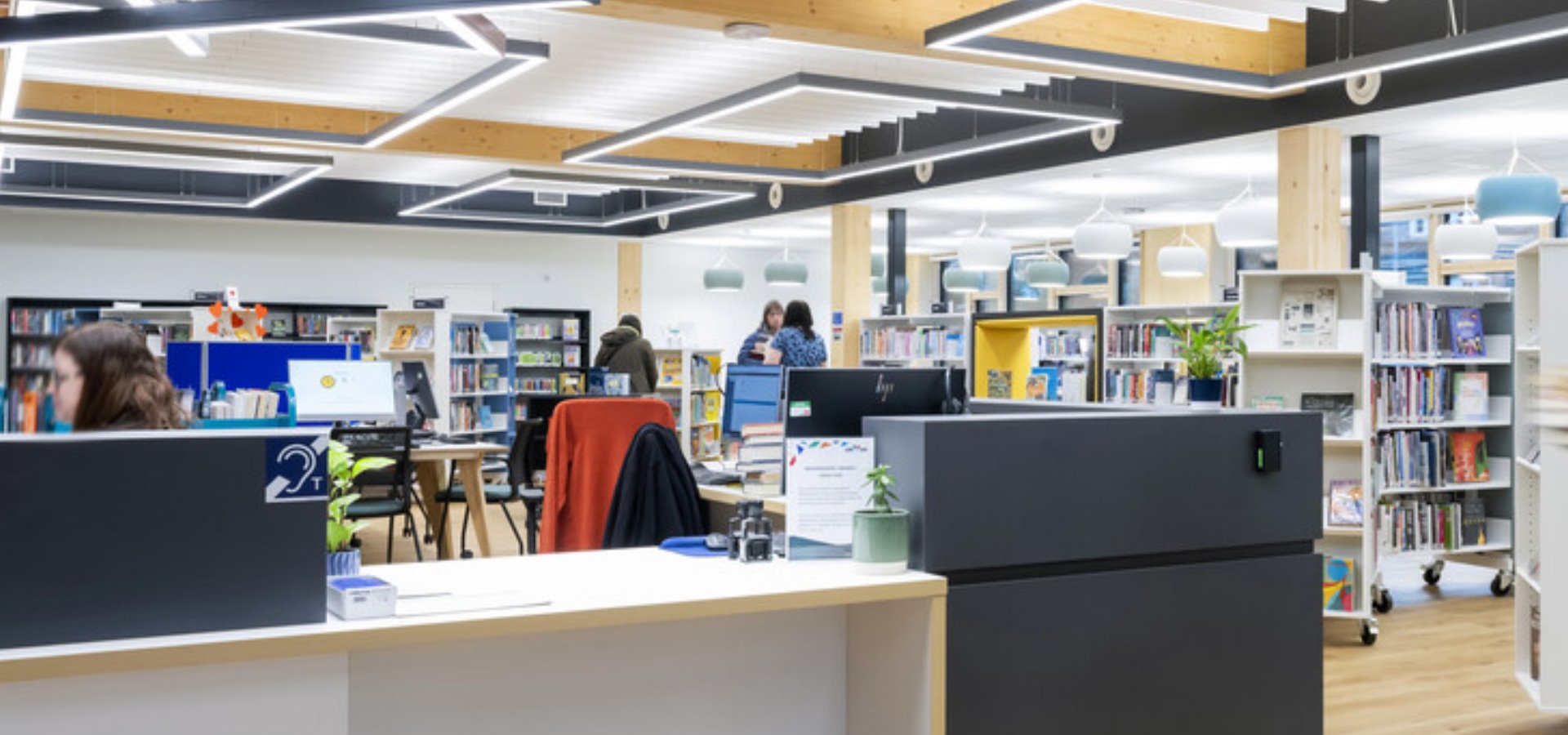 Ellon Library interior