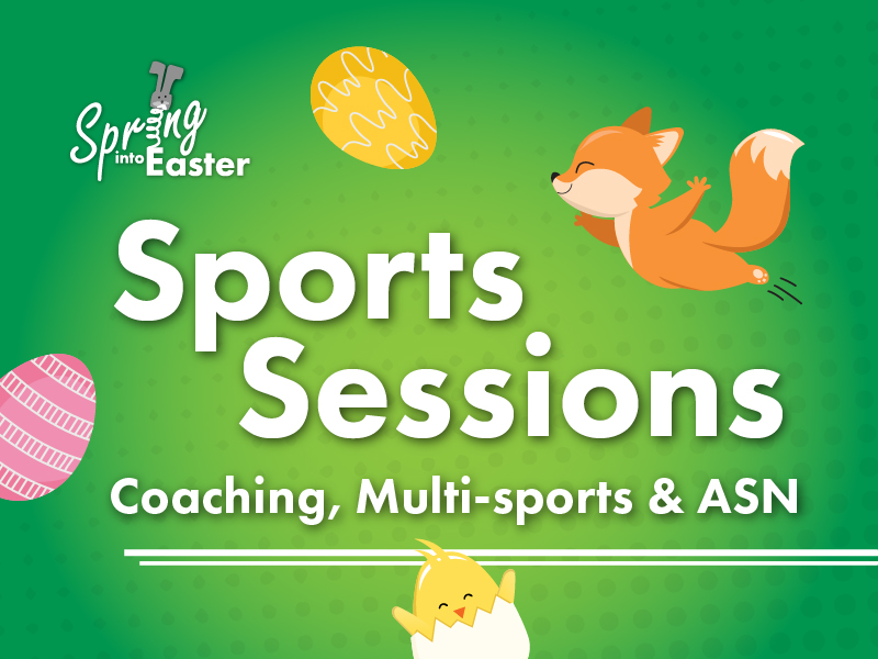 Spring into Eater sports sessions logo