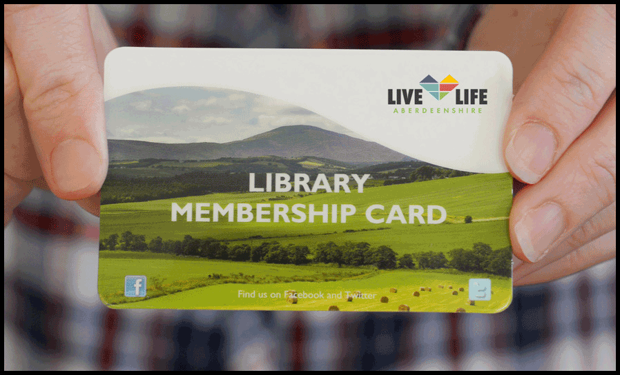A library card with the word Expired over it