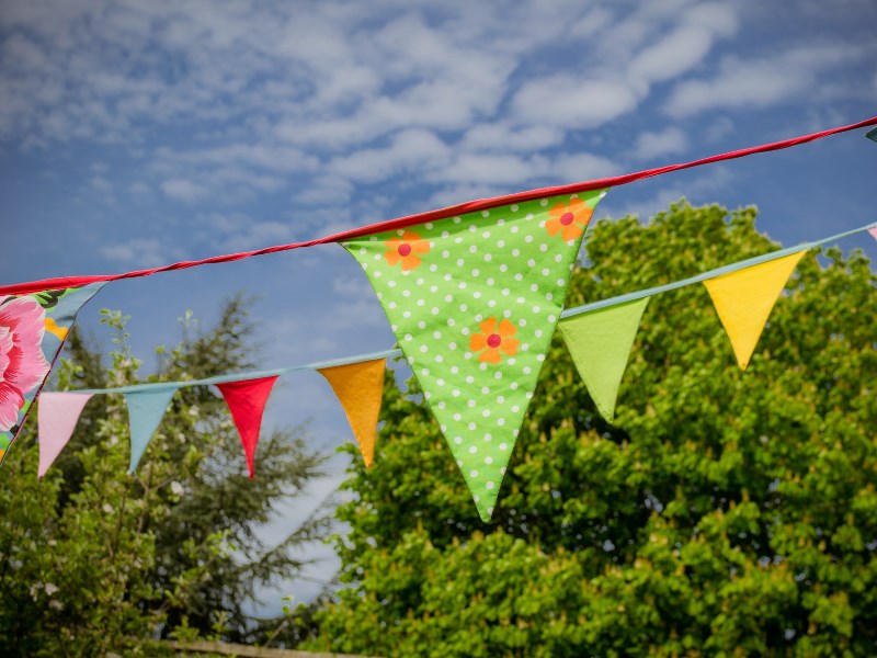 Home made bunting