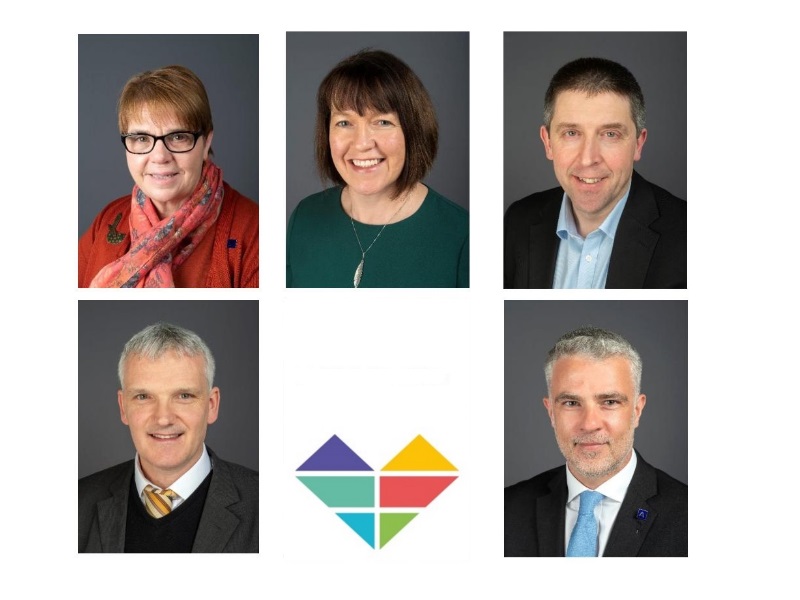 Five managers of Live Life Aberdeenshire