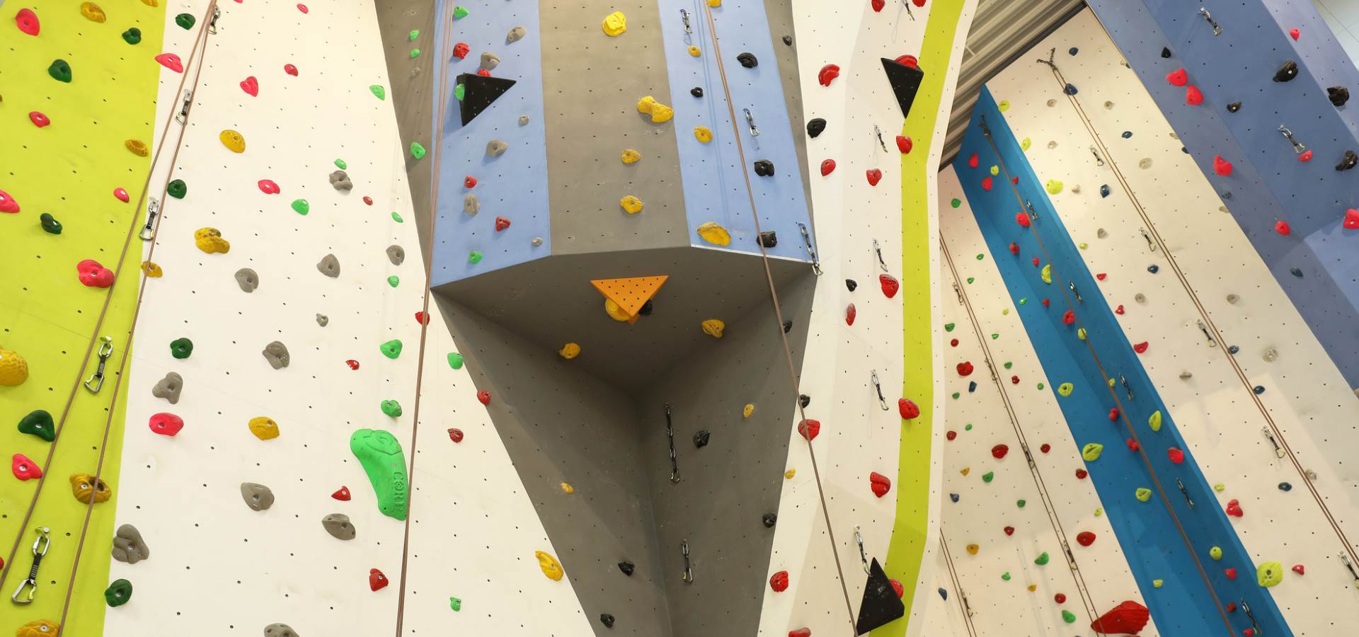 Alford Community Campus climbing wall