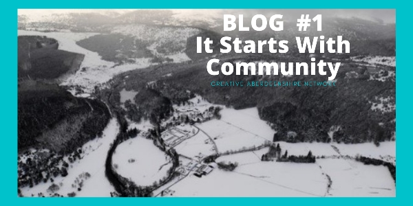 Blog one. It starts with community