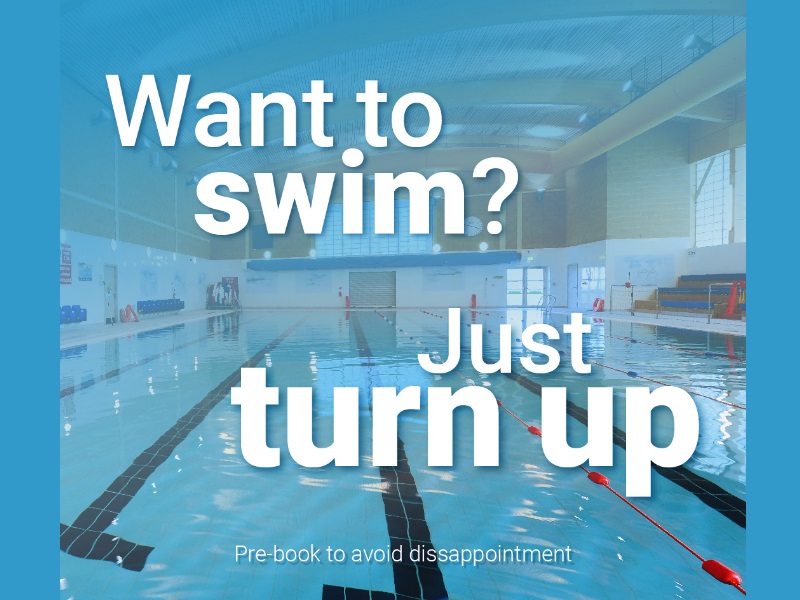 Want to swim? Just turn up