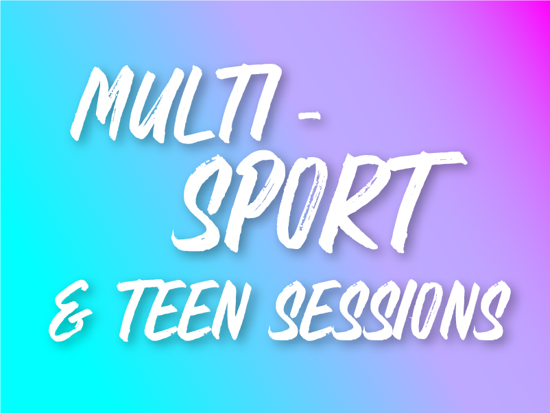 Multi-sport and teen session graphic