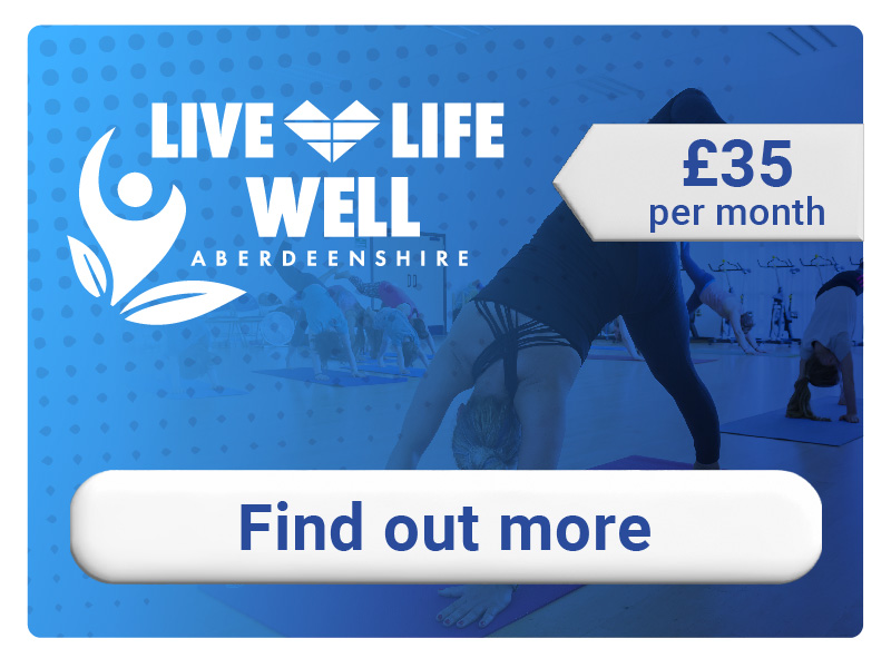Click here to find out more about our Live Life Well membership