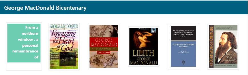 George MacDonald books