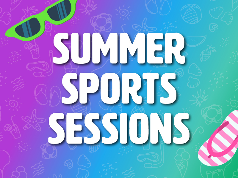 Family sport sessions graphic